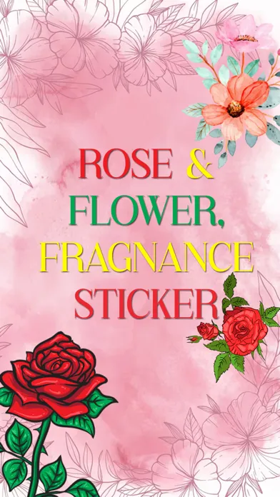 Ảnh chụp màn hình của Rose &Flower,Fragnance Sticker