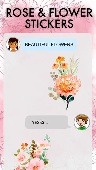 Ảnh chụp màn hình của Rose &Flower,Fragnance Sticker