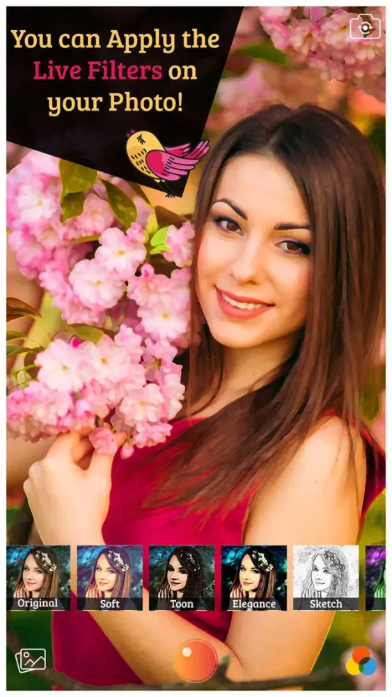 تصاویر HD Camera Selfie Editor