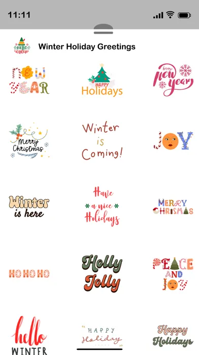 تصاویر Winter Holidays Greetings