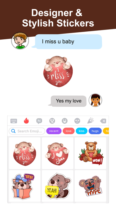 Screenshot di Teddy Sticker for iMessage