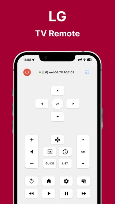 Remote for LG TV・应用截图