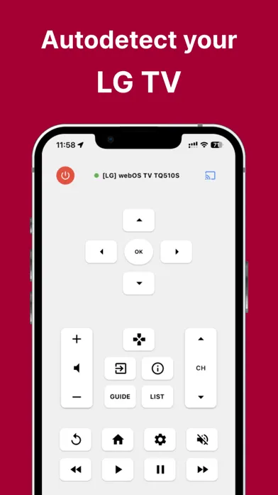Remote for LG TV・应用截图