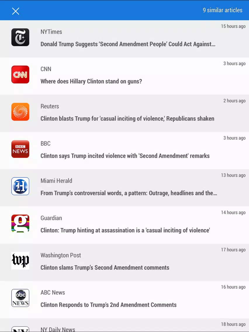 Simply News - The award-winning news app iPad 應用截圖