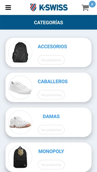K-Swiss Screenshots