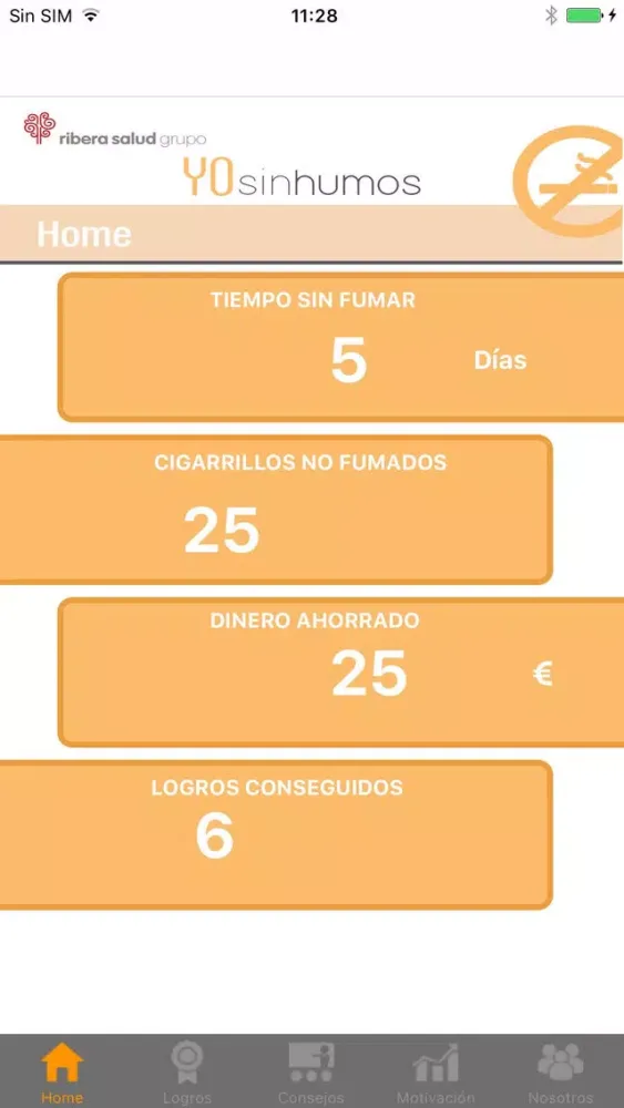 YO Sin Humos Ribera Salud سکرین شاٹس