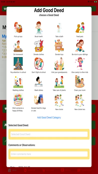 Capturas de tela do A letter to Santa Claus