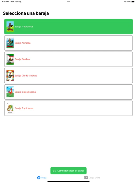 Game Loteria Mexicana iPad  Ekran Görüntüleri