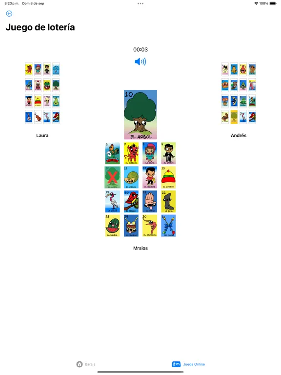 Game Loteria Mexicana iPad  Ekran Görüntüleri