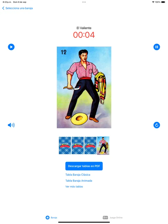 Game Loteria Mexicana iPad  Ekran Görüntüleri