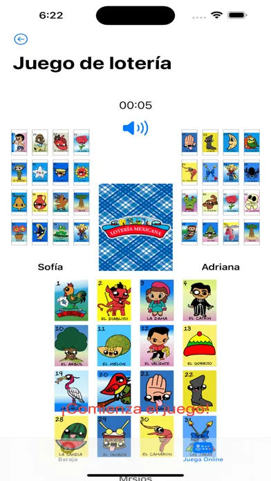 Game Loteria Mexicana Ekran Görüntüleri