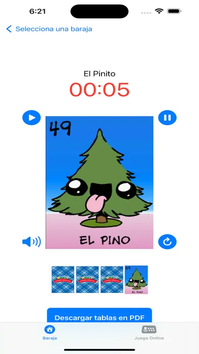 Game Loteria Mexicana Ekran Görüntüleri