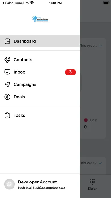 YIA HOPSCOTCH CRM سکرین شاٹس