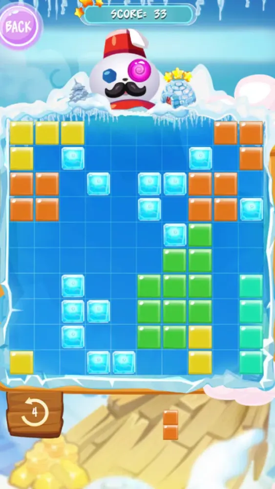 Block Puzzle for 1010 tiles: Winter blocks game应用截图