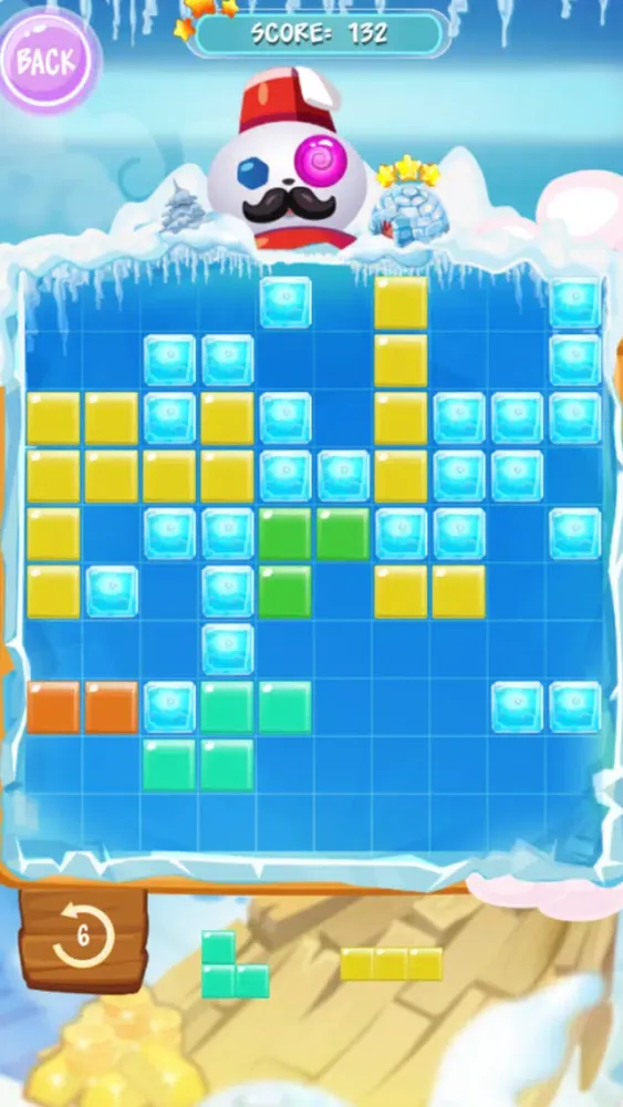 Block Puzzle for 1010 tiles: Winter blocks game应用截图