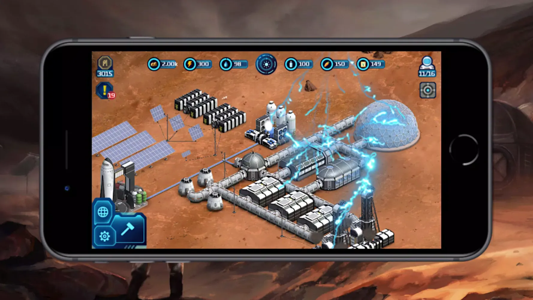 Captures d'écran de Occupy Mars: Colony Builder