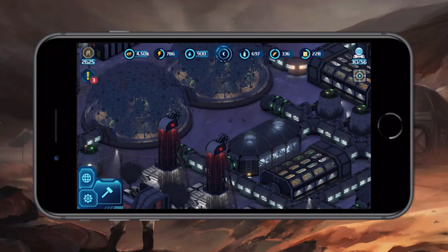 Captures d'écran de Occupy Mars: Colony Builder
