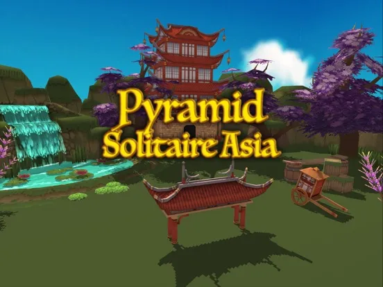 Pyramid Solitaire Asia iPad  스크린샷