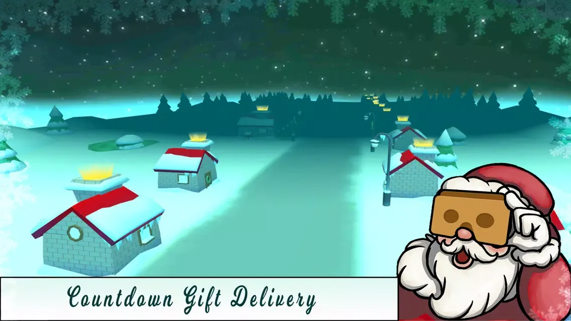 Tangkapan skrin Santa's Magic Sleigh VR