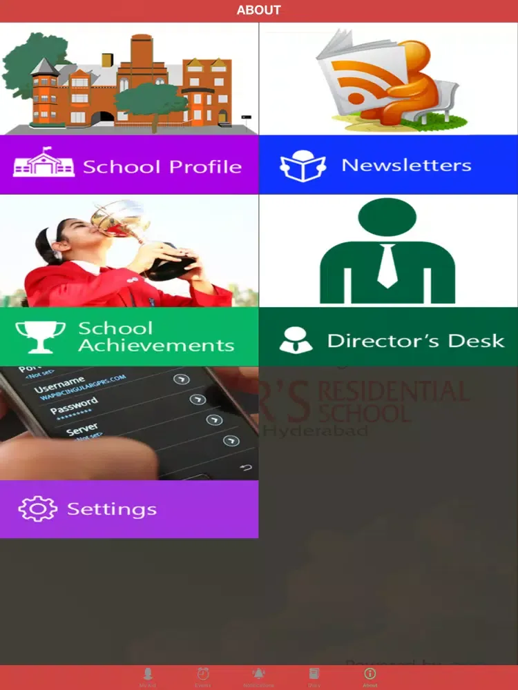 St. Peter's Residential school iPad 应用截图