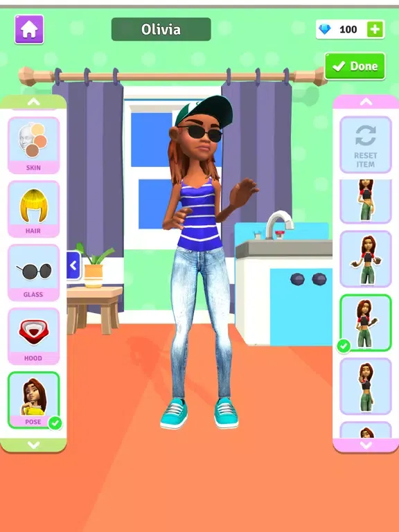 Makeover Girl 3D- Fashion Show iPad  Screenshots