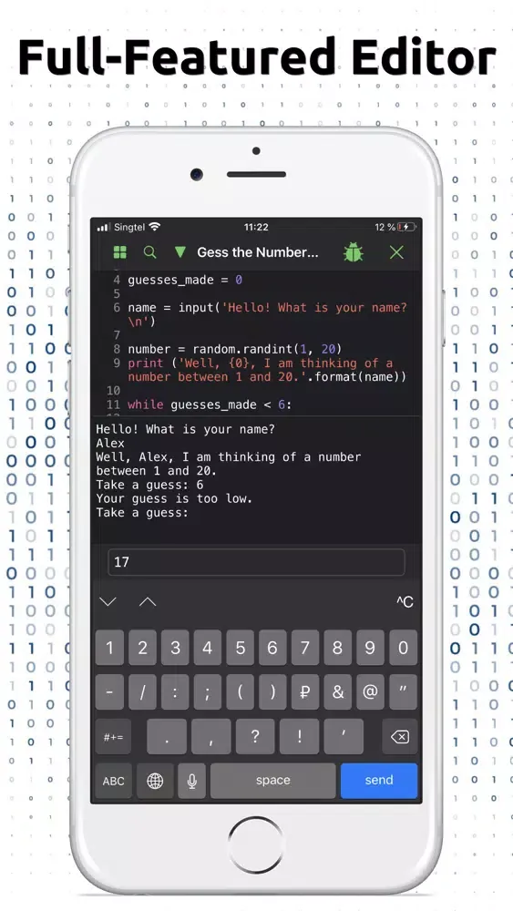 Pythonchik スクリーンショット