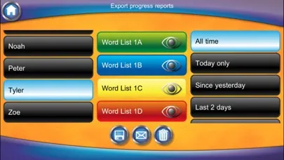 ภาพหน้าจอของ Simplex Spelling Light