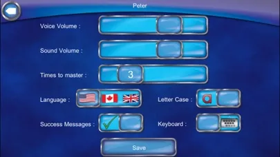 ภาพหน้าจอของ Simplex Spelling Light