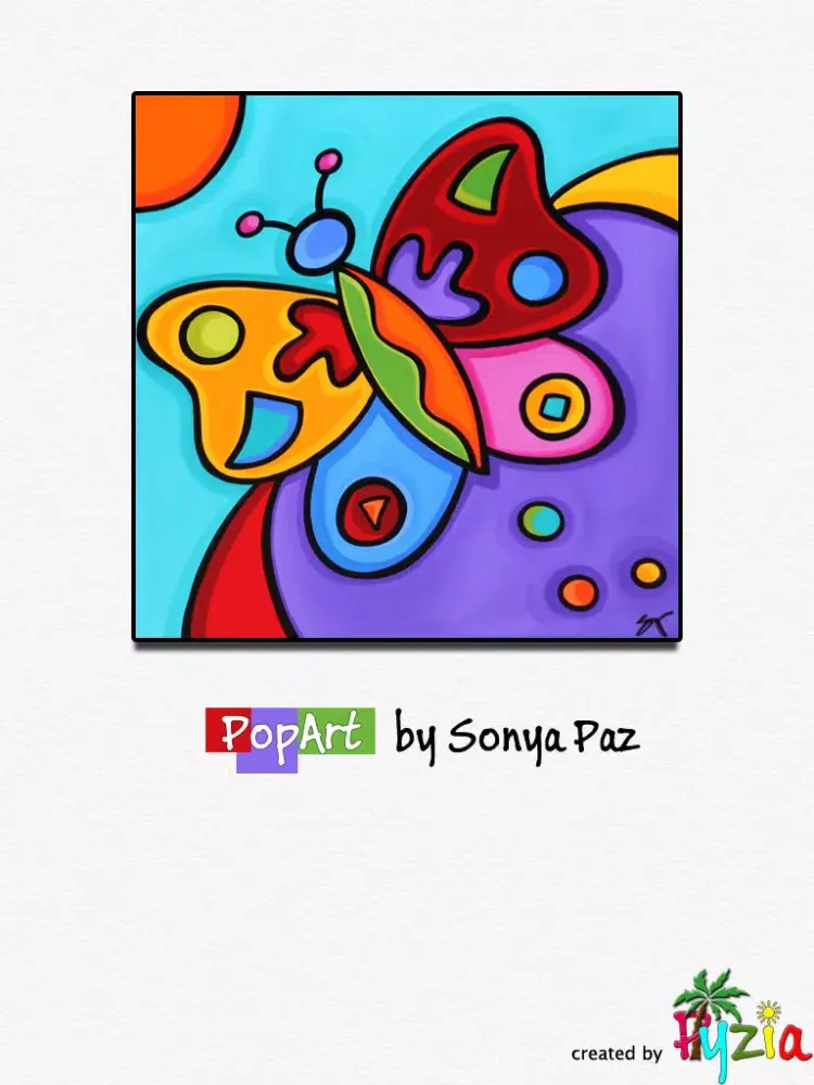 Ảnh chụp màn hình của Pop Art Coloring By Sonya Paz iPad 
