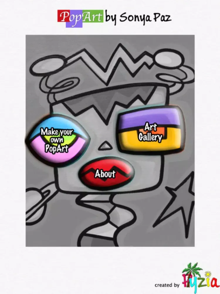 Ảnh chụp màn hình của Pop Art Coloring By Sonya Paz iPad 