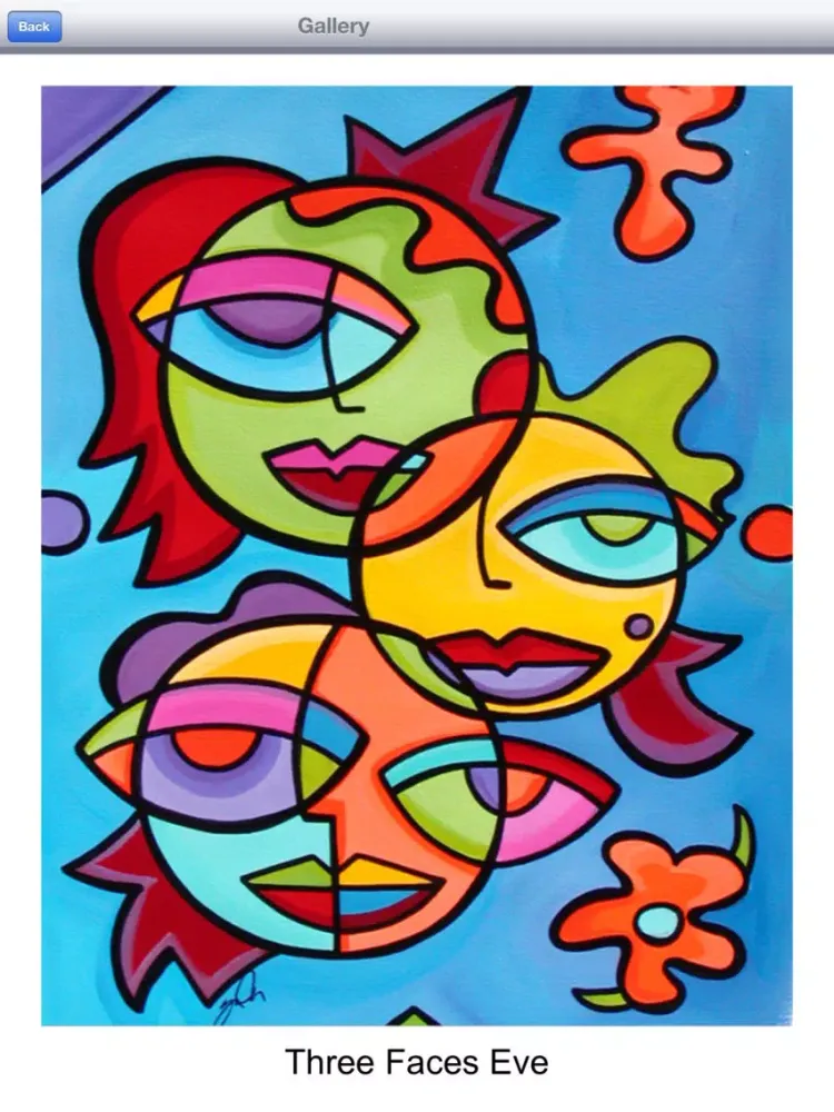 Ảnh chụp màn hình của Pop Art Coloring By Sonya Paz iPad 