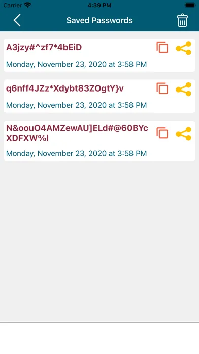 Strong Password Generator App应用截图