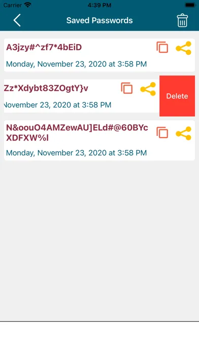 Strong Password Generator App应用截图