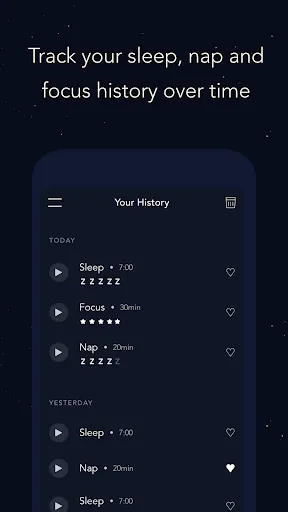 Pzizz - Sleep, Nap, Focus スクリーンショット