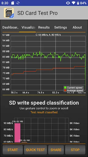 SD Card Test Pro Screenshots