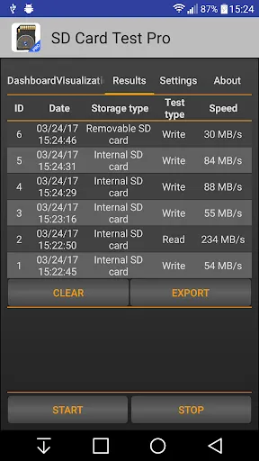 SD Card Test Pro Screenshots