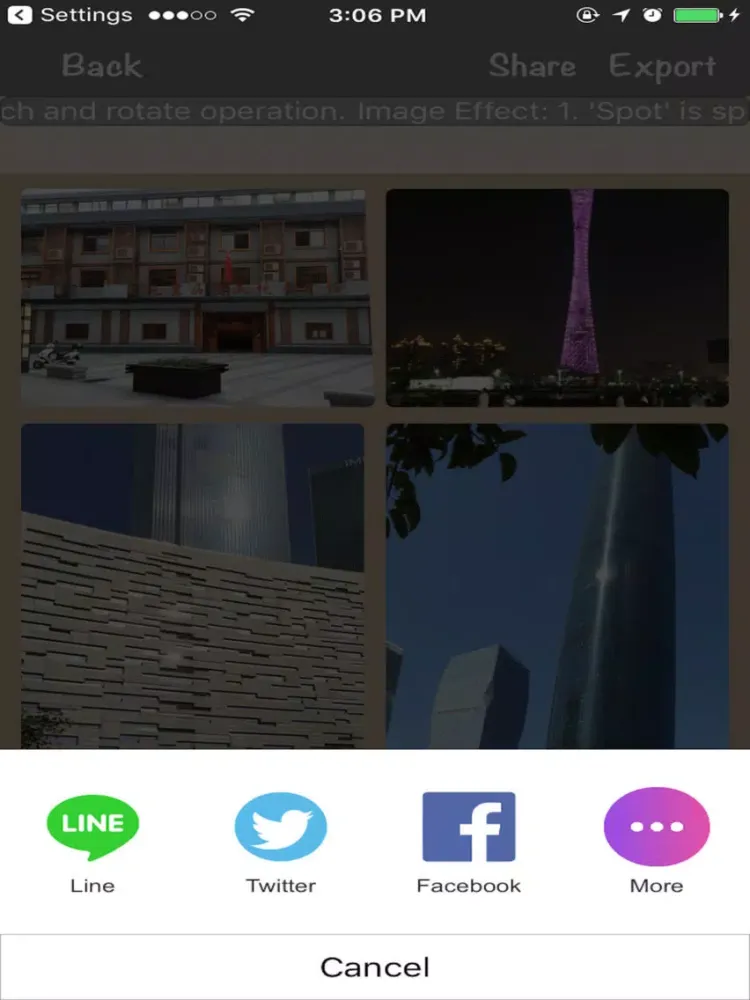 Captures d'écran de Photo Gird - pic collage maker iPad 