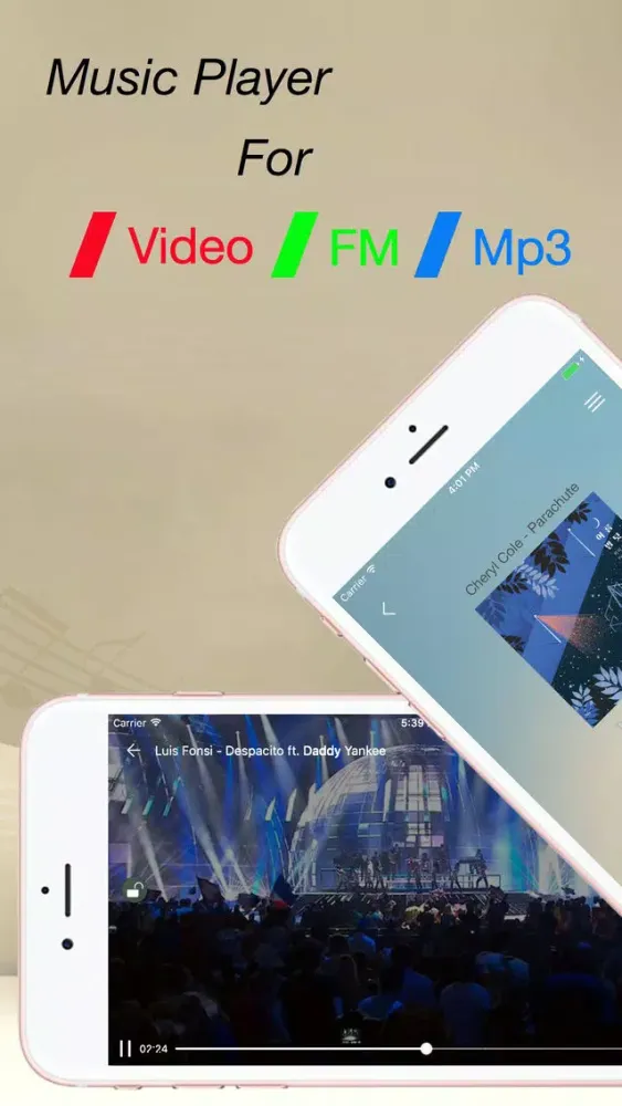 Music Channel Pro - fm & video music player Ekran Görüntüleri