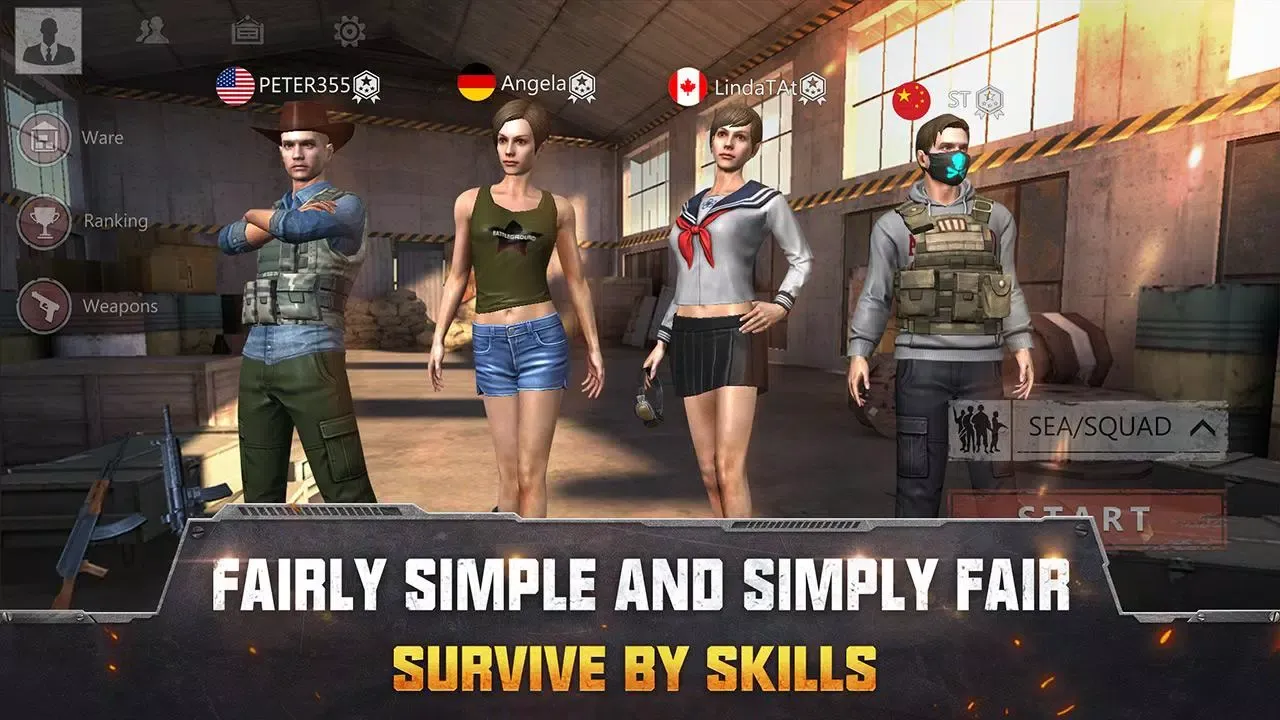 Captures d'écran de survival squad