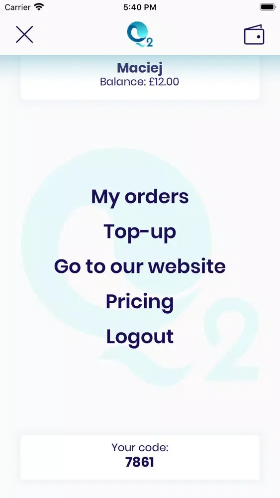 Capturas de tela do Q2 Smart Lockers