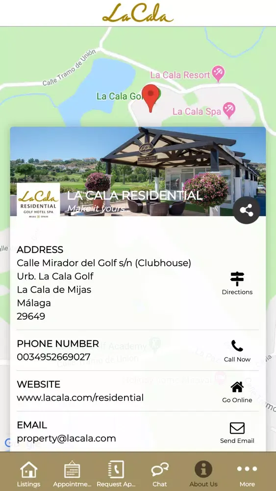 La Cala Residential スクリーンショット