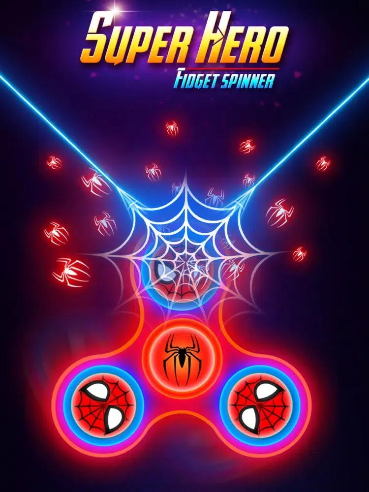 SuperHeroes Fidget Spinner iPad  Screenshots
