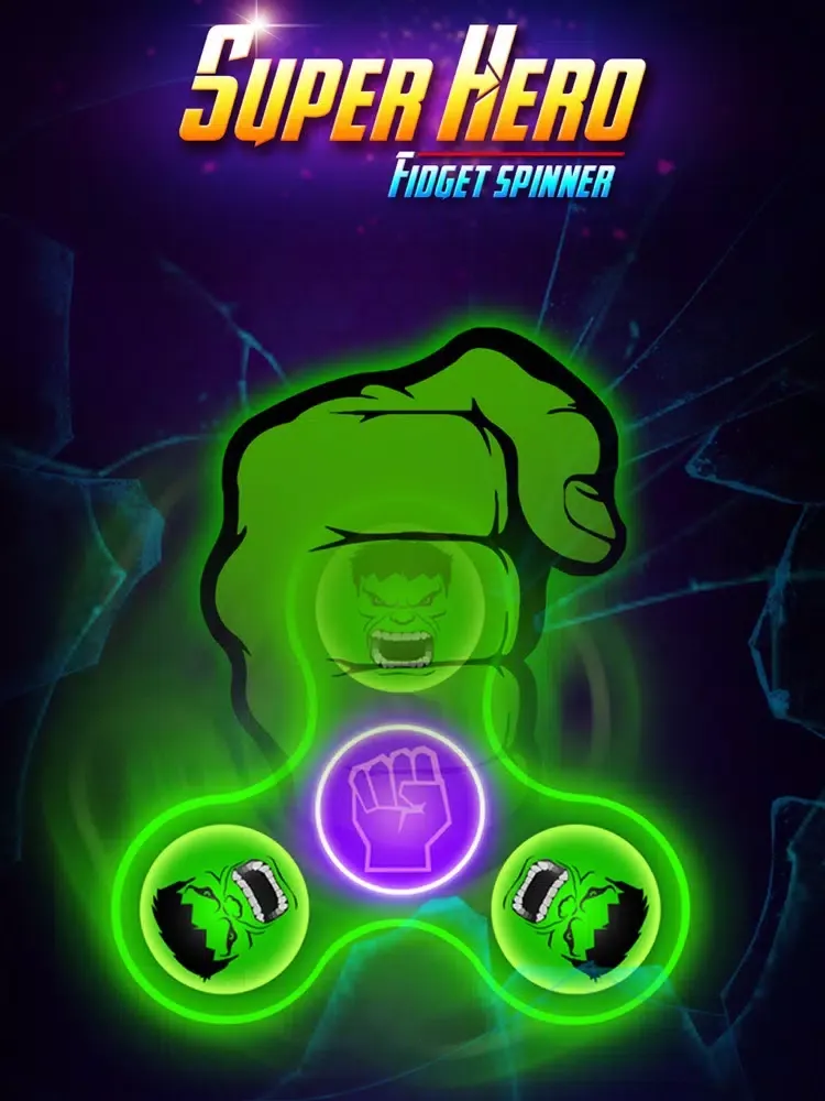 SuperHeroes Fidget Spinner iPad  Screenshots