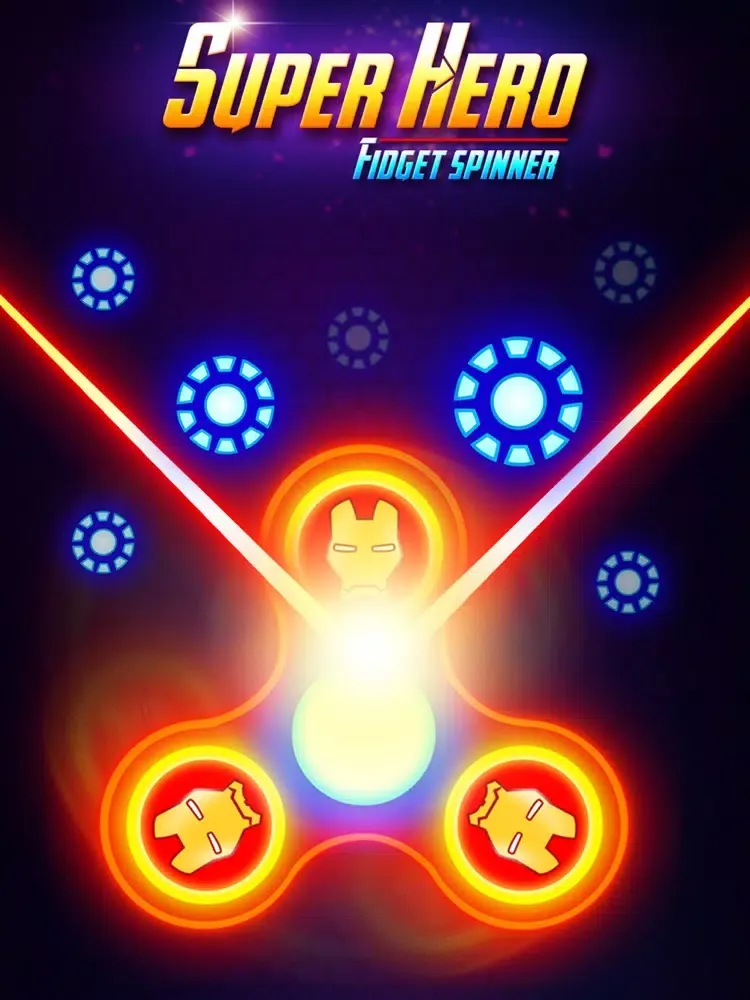 SuperHeroes Fidget Spinner iPad  Screenshots