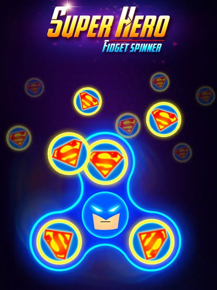 SuperHeroes Fidget Spinner iPad  Screenshots