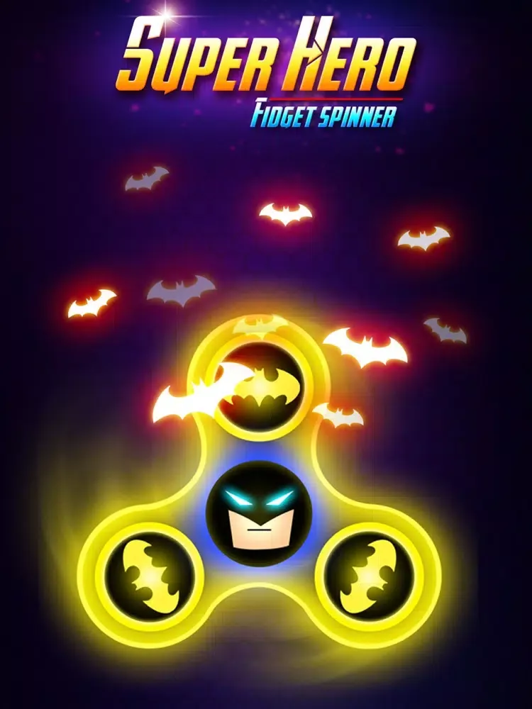 SuperHeroes Fidget Spinner iPad  Screenshots
