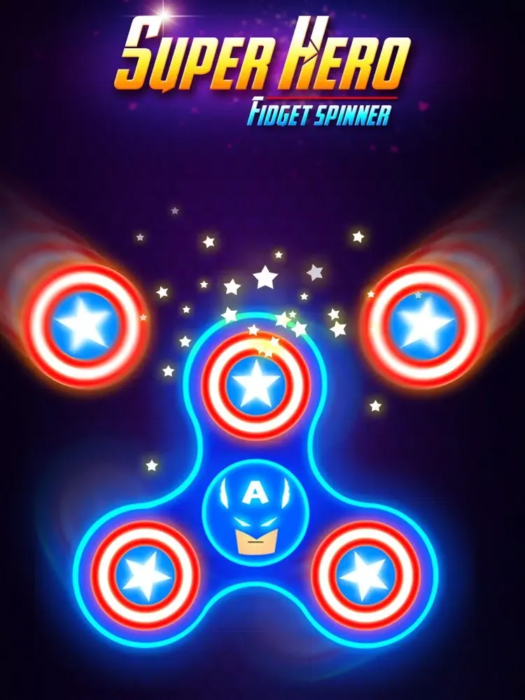 SuperHeroes Fidget Spinner iPad  Screenshots