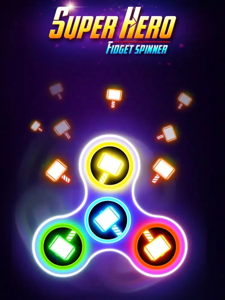 SuperHeroes Fidget Spinner iPad  Screenshots