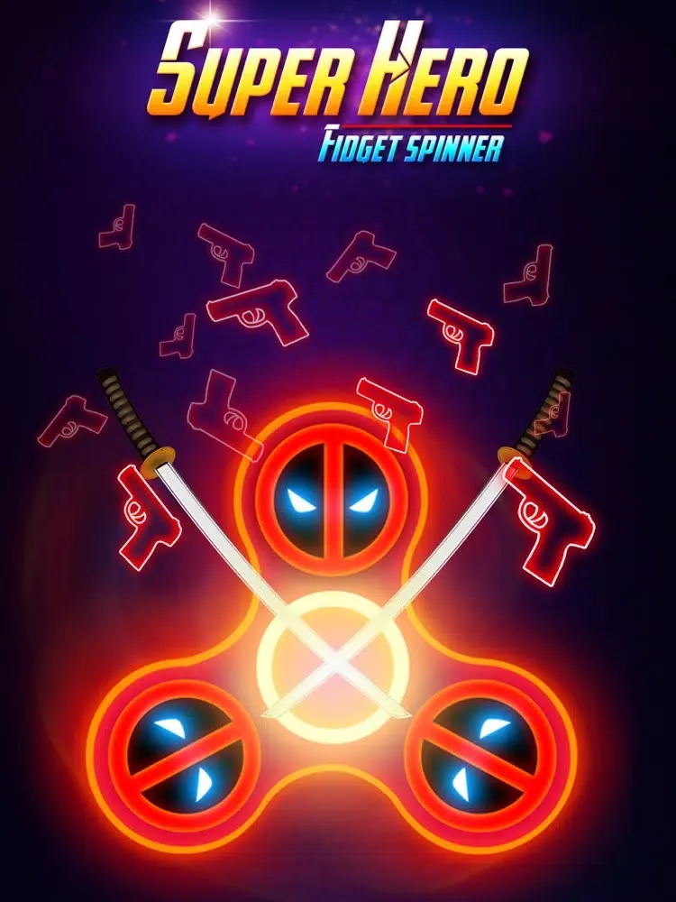 SuperHeroes Fidget Spinner iPad  Screenshots