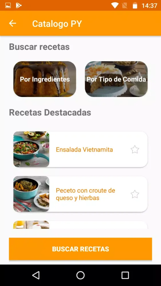 Essen Productos & Recetas UY Screenshots